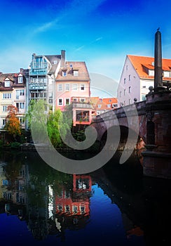 Old town of Nuremberg, Germany