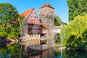 Old Town in Nuremberg, Germany