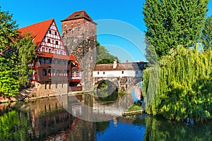 Old Town in Nuremberg, Germany