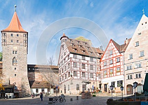 Old town of Nuremberg, Germany
