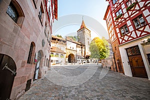 Old town of Nurnberg city, Germany