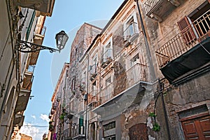Old town of Ortona, Abruzzo , Italy photo