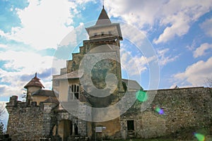 The old town of OstroÅ¾ac, a fortress whose walls were ruled by princes, ottomans and counts