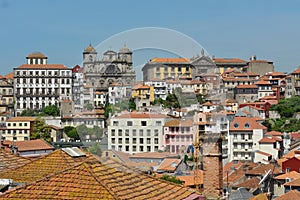 Old town Panorama in Porto - Portugal