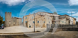 Old Town Panorama in San Marino