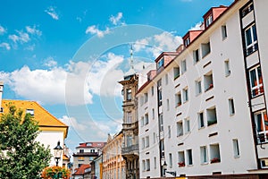 Old town Panska street in Bratislava, Slovakia