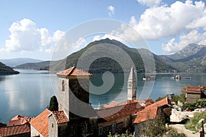 Old town Perast-Montenegro photo