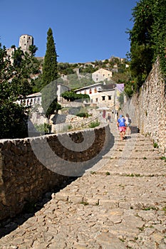 Old town Pocitelj Bosnia and Herzegovina photo