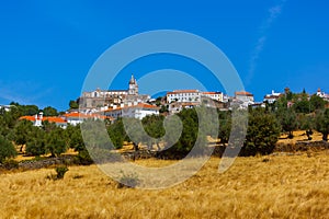 Old town Portalegre in Portugal