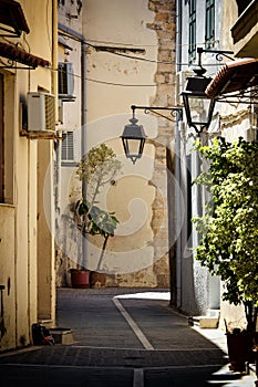 Old town. Rethymno City, Crete Island, Greece.