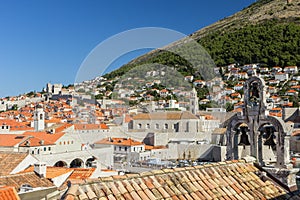 Old Town's skyline in Dubrovnik