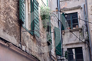 The old town of Sibenik in Croatia