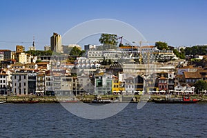 Old town skyline from across the Douro