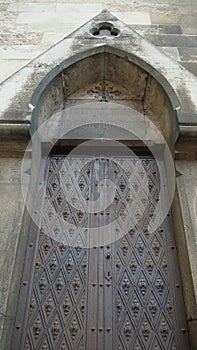 Church door Bratislava