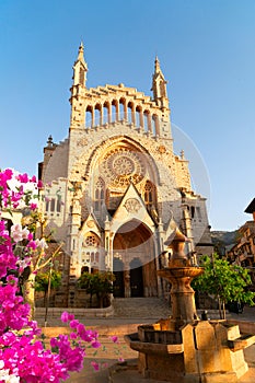 old town of Soller, Spain