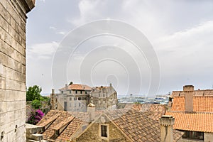 Old Town of Split from Above