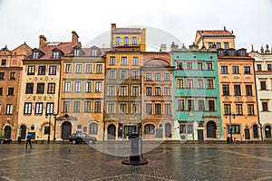 Old town sqare in Warsaw