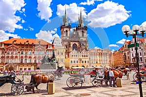 Old Town Square in Prague