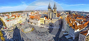 Old Town Square (Staromestske namesti) in Prague, Czechia photo
