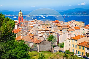 Old town in St Tropez, Provence, France