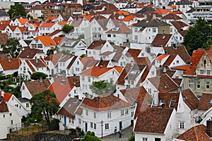 Old town in Stavanger, Norway