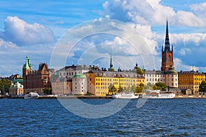 The Old Town in Stockholm, Sweden