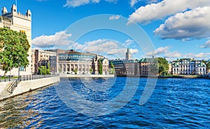 Old Town in Stockholm, Sweden