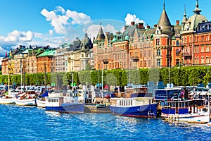 Old Town in Stockholm, Sweden