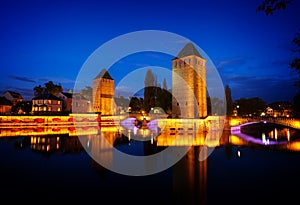 Old town of Strasbourg, France