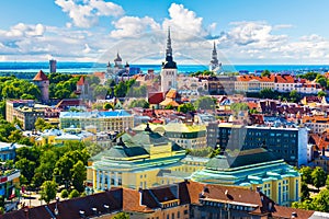 Old Town in Tallinn, Estonia