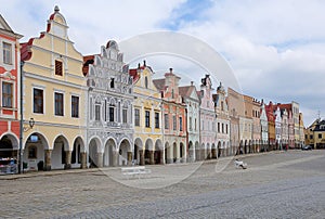 Old town Telc,Czech republic
