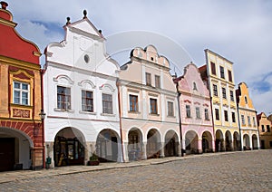 Old town Telc,Czech republic