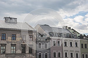 Old town tenement houses