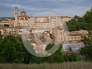 Old town of Urbino, Italy