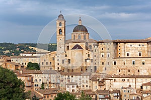 Old town of Urbino, Italy