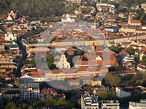 Old town of Vilnius (Lithuania)