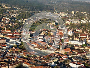 Old town of Vilnius (Lithuania)