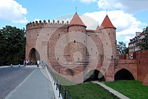 Old town in Warsaw, Poland