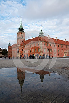 old town of Warsaw Poland