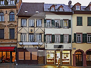 Old town of Wiesbaden. Germany