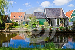 Old town of Zaandijk, Netherlands