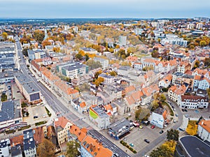 Old town of Zielona Gora