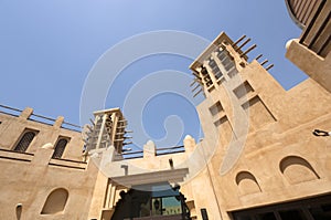 Old townhouses in Dubai United Arab Emirates