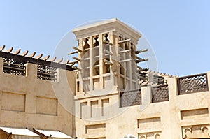 Old townhouses in Dubai United Arab Emirates