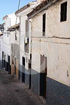 Old townhouses, Montefrio, Spain. photo