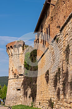 Old Townwall Of San Gimignano photo