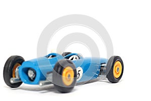 Old toy car B.R.M. Race car