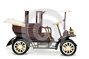 Old toy car Velox Prague 1900