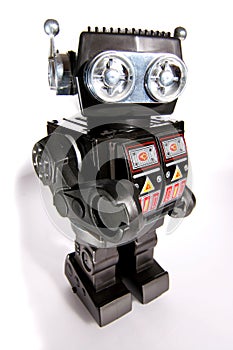 Old toy tin robot #2