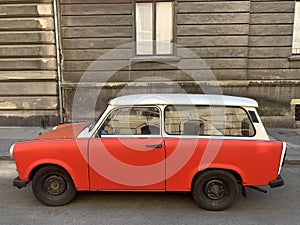 Old Trabi car